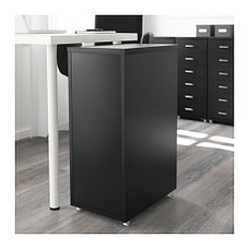 Тумба с ящиками на колесах ХЕЛЬМЕР черный ИКЕА, IKEA, фото 5