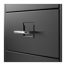 Тумба с ящиками на колесах ХЕЛЬМЕР черный ИКЕА, IKEA, фото 6