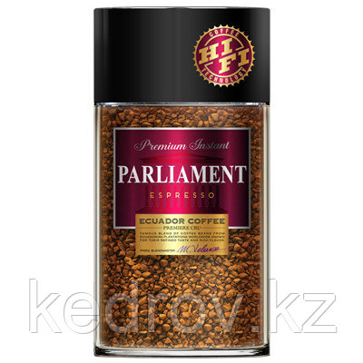 Кофе "PARLIAMENT Espresso" кофе сублимированный, 100гр, стекло