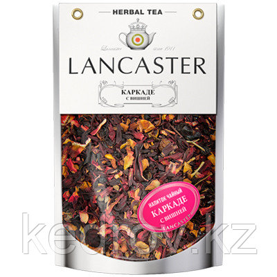 "LANCASTER" Напиток чайный, каркаде с вишней 100 гр, дой-пак