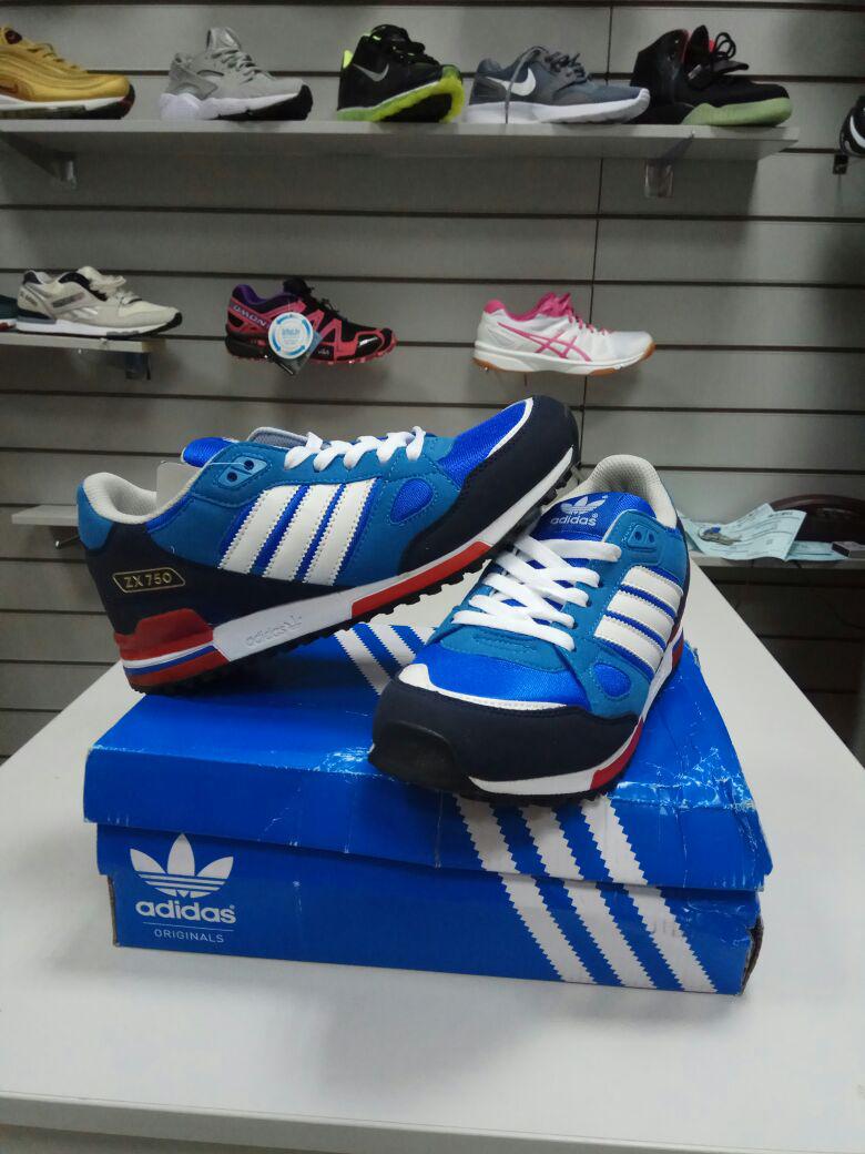 Повседневные классические кроссовки Adidas ZX 750 - фото 1 - id-p4540299