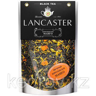 "LANCASTER" Чай черный с ароматом манго, 100 гр., дой-пак