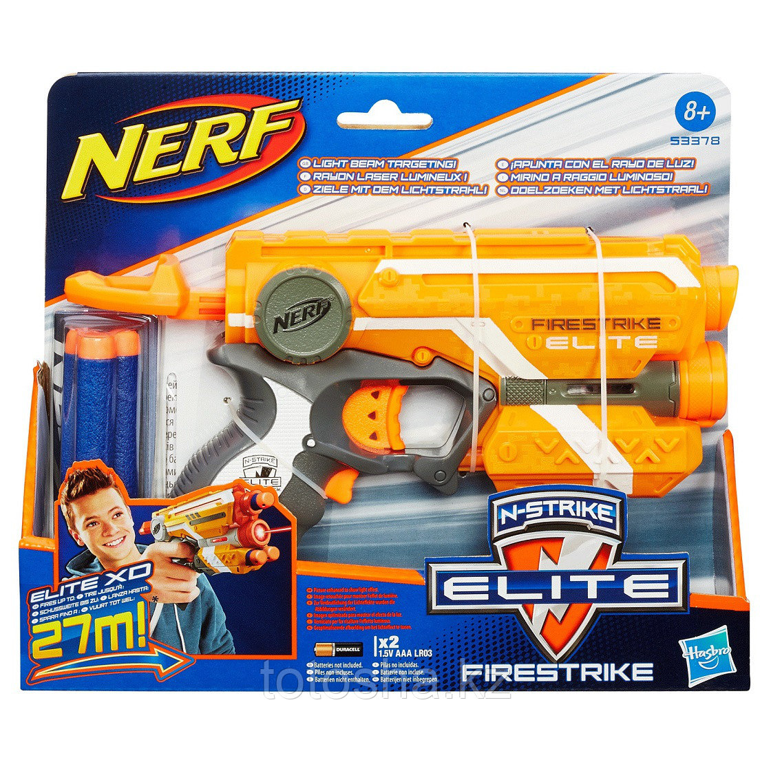 Бластер Nerf Elite Firestrike Нёрф Элит Файерстрайк , 53378