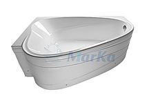 Акриловая ванна LOVE 185х135 (Левая) (Полный комплект) Ассиметричная. Угловая, фото 2