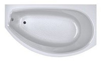 Акриловая ванна Дамелия 170*1000 (Правая) (Полный комплект) Ассиметричная. Угловая
