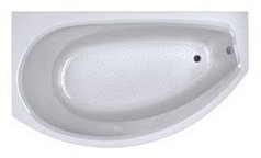 Акриловая ванна Дамелия 150*90 (Левая) (Полный комплект) Ассиметричная. Угловая