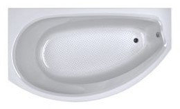 Акриловая ванна Дамелия 150*90 (Левая) (Полный комплект) Ассиметричная. Угловая, фото 2