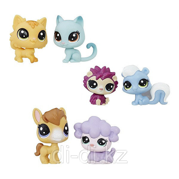 Hasbro Littlest Pet Shop 2 пета (в ассортименте)