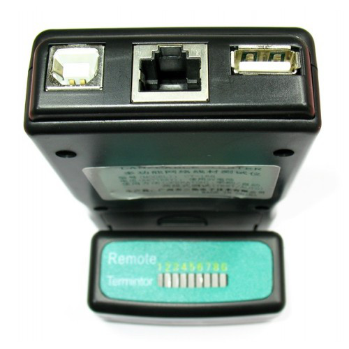 Кабельный тестер LAN/USB для RJ-45, RJ-11, USB-A USB-B SY-168 - фото 2 - id-p48329057
