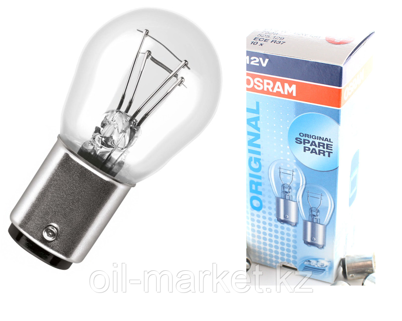 OSRAM Лампа накаливания P21/5W 21/5W 12V BAY15d ORIGINAL LINE