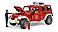 Пожарный внедорожник Jeep Wrangler Unlimited Rubicon с фигуркой, фото 2