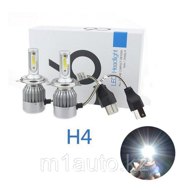 LED/Светодиодные Лампы C6 Цоколь H4