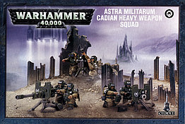 Warhammer: Cadian Heavy Weapon Squad