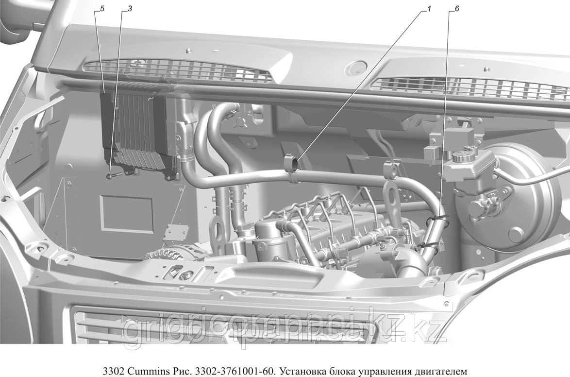 Каталог запчастей «Электрооборудование» на ГАЗ-3302 Cummins - фото 1 - id-p3156154