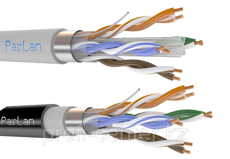 ITPARK кабель cat.5E FTP, 4 пары, катушка 305 м, для внешней прокладки, цвет черный