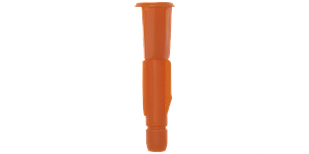 Дюбель универсальный полипропиленовый с бортиком