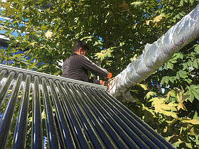 Ремонт солнечной водонагревательной системы в г. Шымкент 9