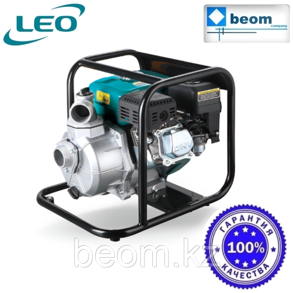 Мотопомпа бензиновая LGP 30-A LEO | Ø 65 мм, max 29 м, 55000 л/час - фото 1 - id-p48615408