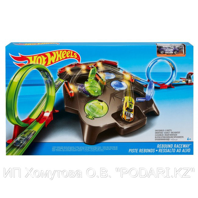 Hot Wheels Гоночный трек "Опасный Рикошет"