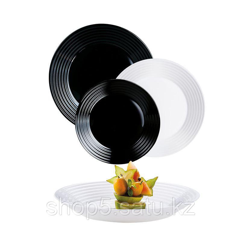 Сервиз столовый HARENA white and black 18 предметов