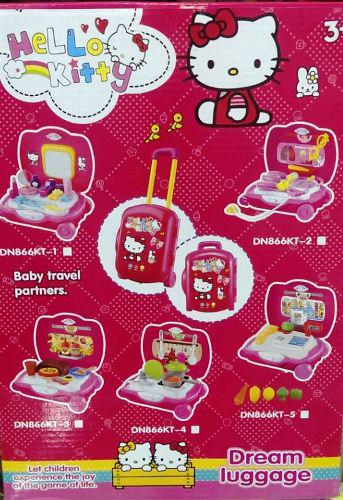 Детский чемоданчик Hello Kitty с игровым набором - фото 4 - id-p48419717