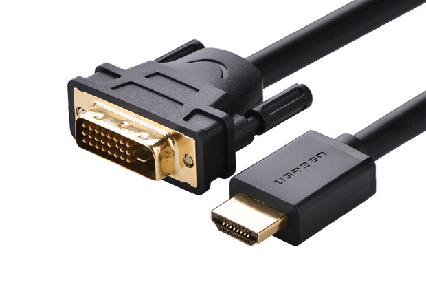 Кабель HDMI(m) - DVI 24+1(m), 2m, HD106 (10135) UGREEN