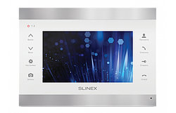 IP монитор домофона цветной SLINEX SL-07 IP, серебро/белый