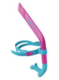 Mad Wave Трубка для плавания Swim Snorkel JR розовая