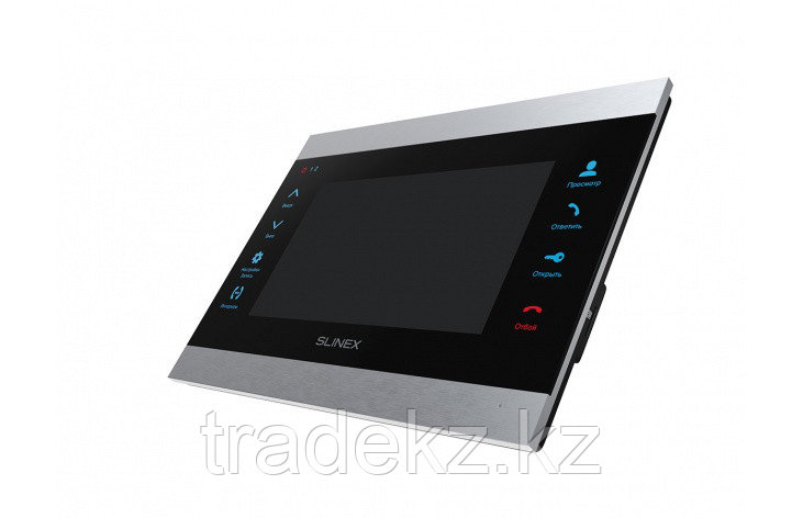 Монитор домофона цветной SLINEX SL-07M, серебро/черный - фото 5 - id-p48454643
