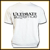 Футболка белая Ultimate Nutrition размер - XL