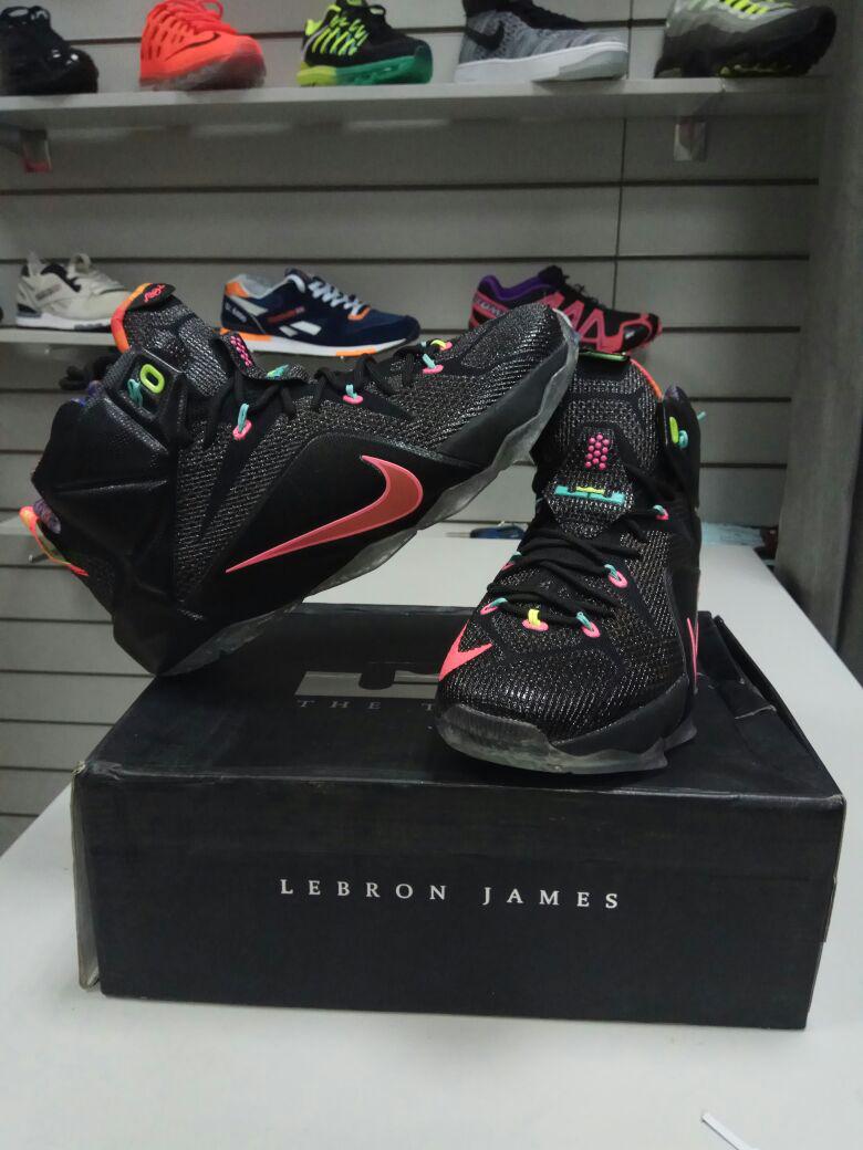 Баскетбольные кроссовки Nike Lebron XII (12) Black from Lebron James