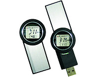 USB флеш память на 2Gb черно-серебристый