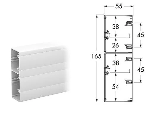 Кабельный канал Schneider Electric 165х55 мм