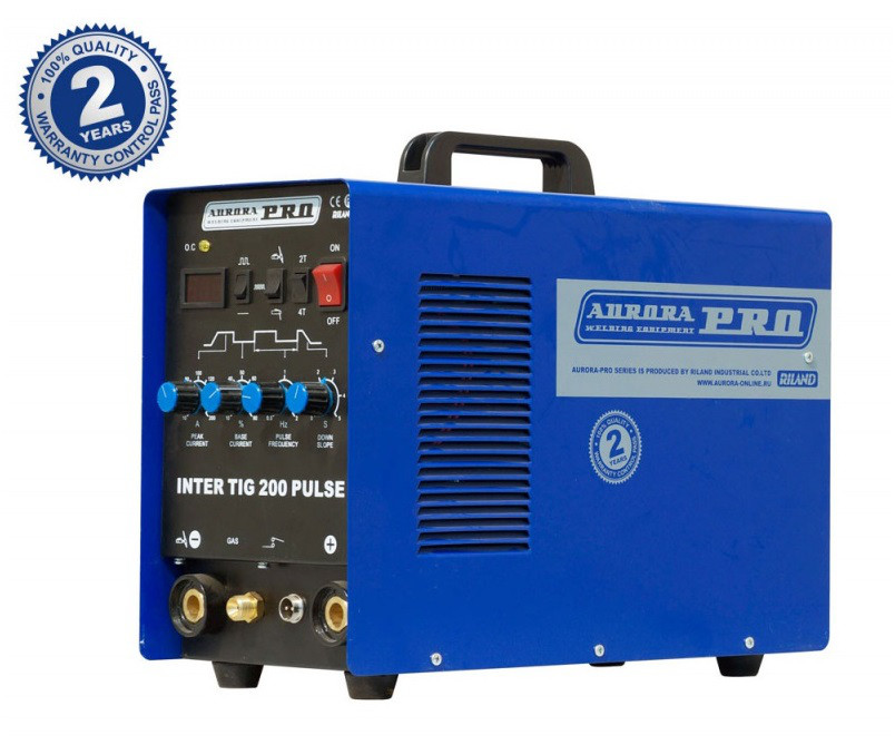 Аппарат аргонодуговой сварки AuroraPRO INTER TIG 200 PULSE (TIG+MMA)
