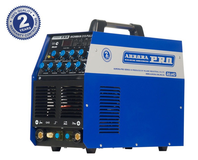 Индустриальный аппарат аргонодуговой сварки AuroraPRO IRONMAN 315 PULSE (TIG+MMA)