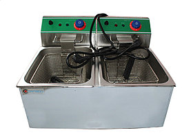 Фритюрница двухсекционная, 8л
