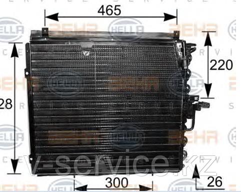 Радиатор кондиционера W124(124 830 17 70)