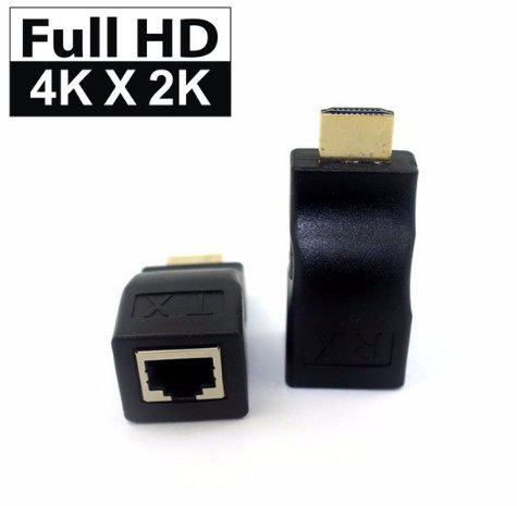 HDMI удлинитель до 30 метров по 1 витой паре CAT-5е/6