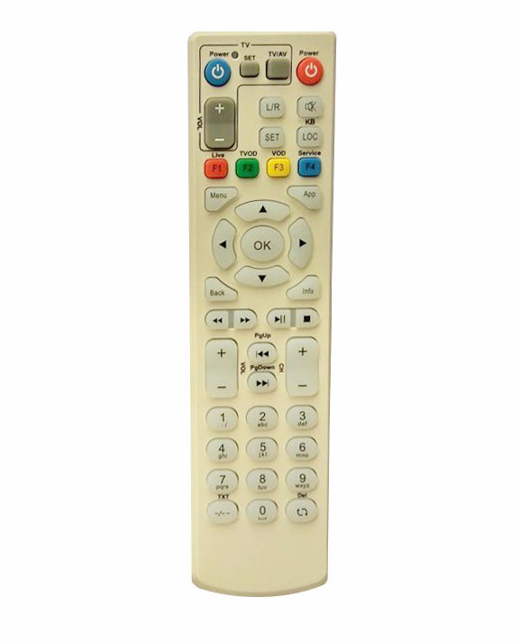Универсальный пульт для приставки ID TV (белый) - фото 1 - id-p48520052
