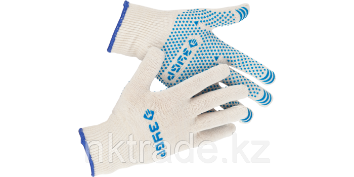 Перчатки трикотажные, с защитой от скольжения, 12 класс - фото 1 - id-p48521730