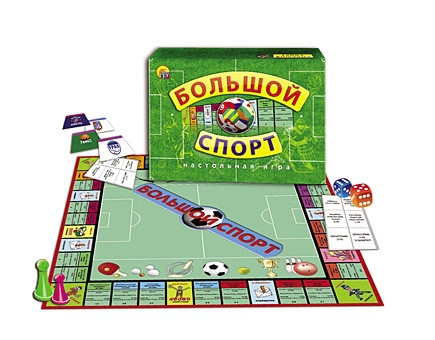 Настольная экономическая игра "Большой спорт"