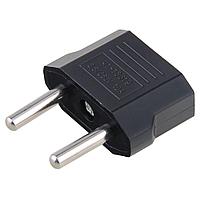 Сетевой переходник (адаптер) с US (CN) в EU 10А/250V черный