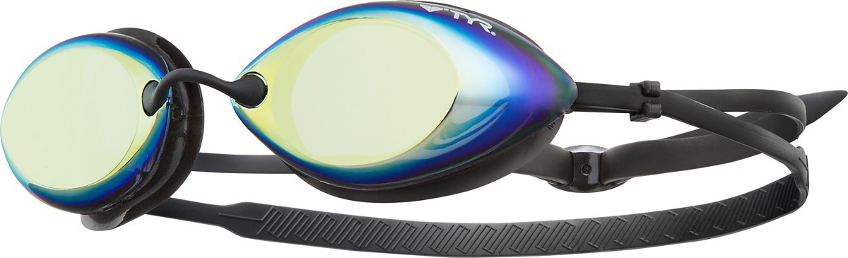 Плавательные очки TYR Tracer Racing Mirrored цвет 160 METALLIC FIRE