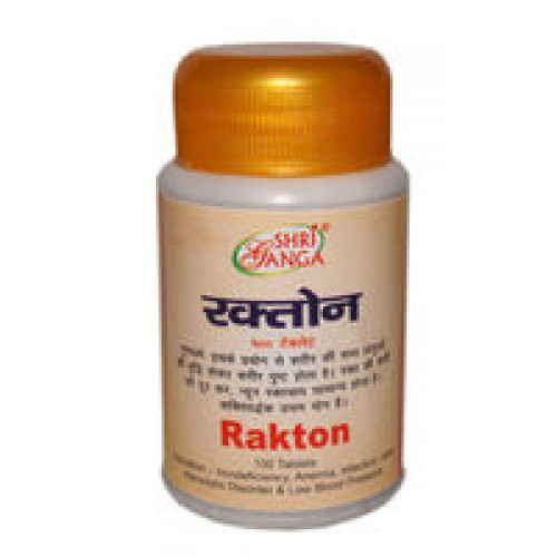 Рактон вати Шри Ганга (Rakton vati Shri Ganga),100 таблеток