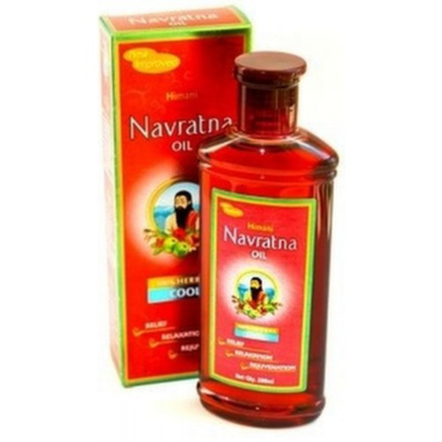 Аюрведическое масло для волос и массажа "Навратна",100 мл (Navratna oil)