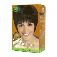Травяная краска для волос Color Mate Hair Color (тон 9.7, светло-коричневый)