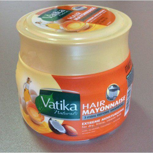 Майонезная Маска для волос Экстремальное Увлажнение (Vatika Extreme Moisturizing Mayonnaise DABUR), 500 гр