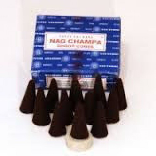 Конусные благовония Наг Чампа (Nag Champa) 12шт