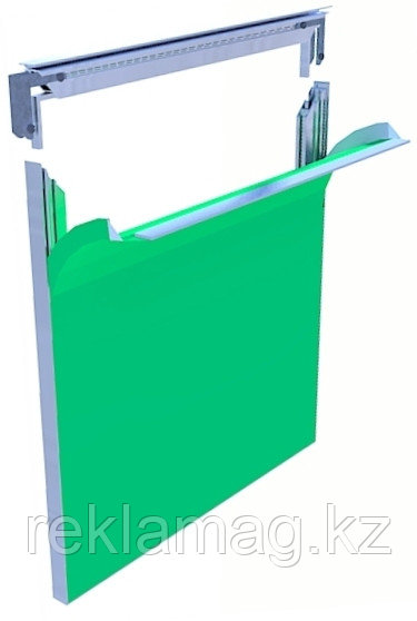 Алюминиевый профиль для натяжки ткани 22мм (6м), фото 1