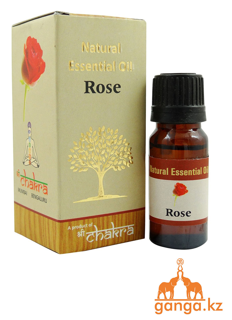 Натуральное эфирное масло Роза (Rose CHAKRA), 10 мл